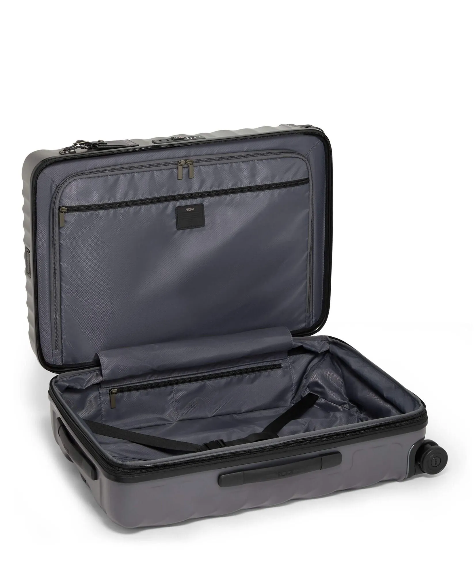 19 Degree Short Trip Expandable 4 Wheeled Packing Case - Grey Texture