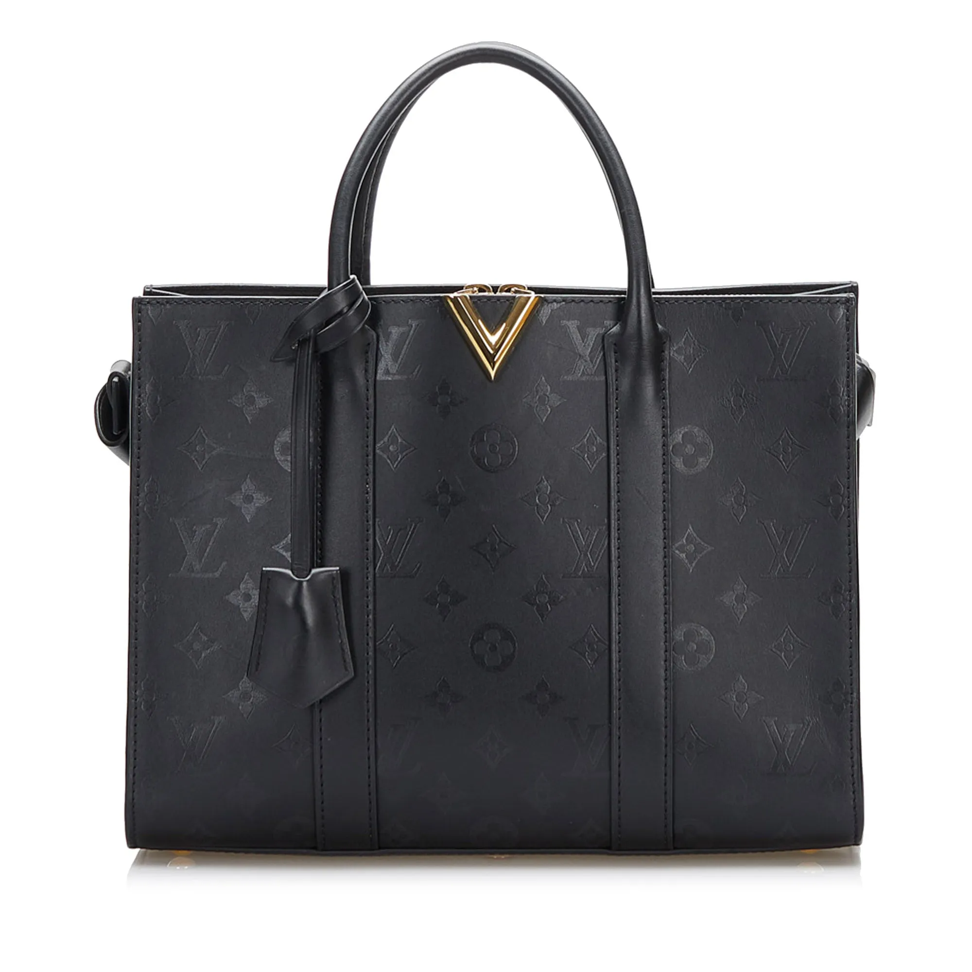Black Louis Vuitton Monogram Very Tote MM Satchel