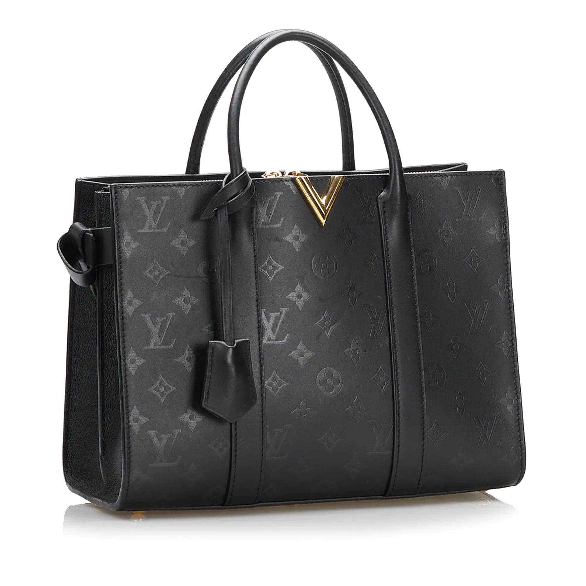 Black Louis Vuitton Monogram Very Tote MM Satchel