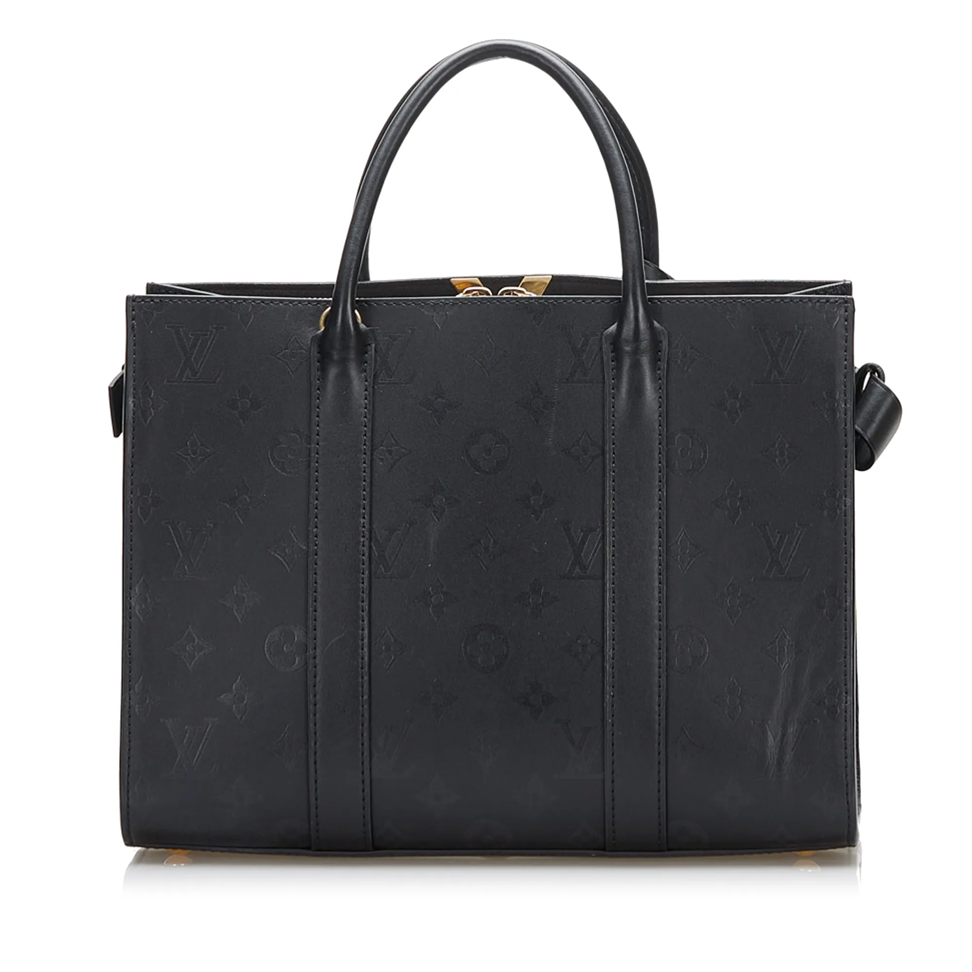 Black Louis Vuitton Monogram Very Tote MM Satchel