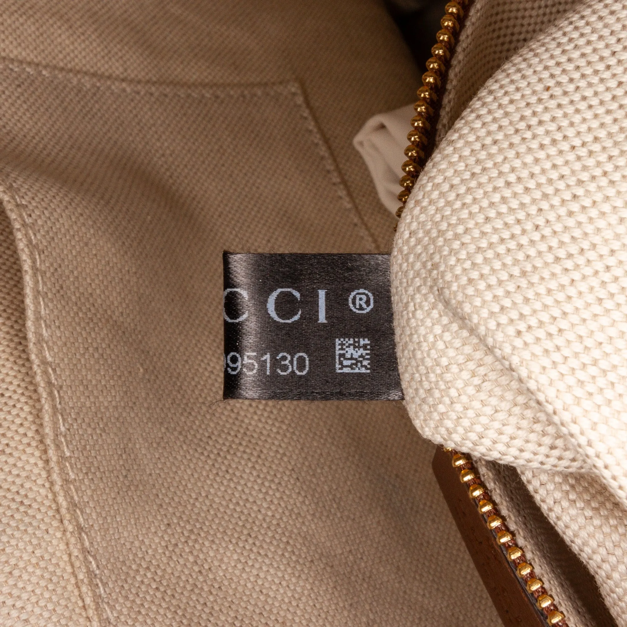 Brown Gucci Large GG Canvas 1955 Horsebit Chain Tote Satchel
