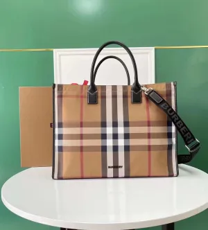 BUR095 Large Tote Bag / 45x34x19cm/17.7x13.4x7.5in