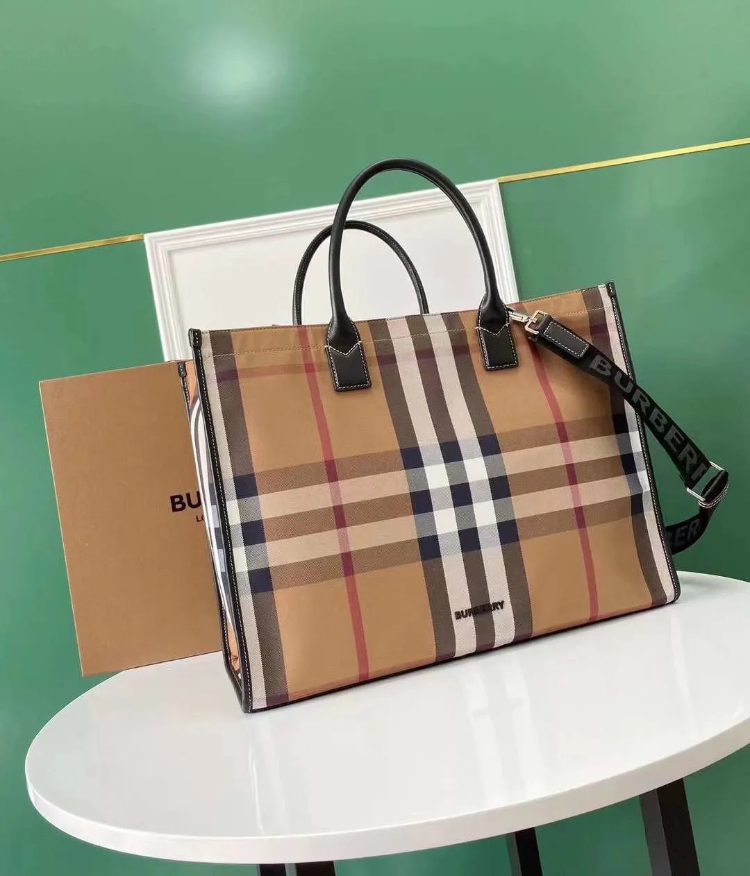 BUR095 Large Tote Bag / 45x34x19cm/17.7x13.4x7.5in