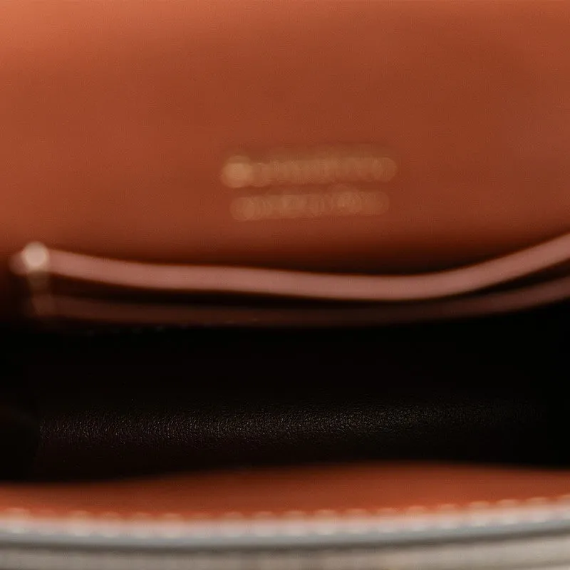 Burberry Canvas Leather TB Logo Crossbody Bag