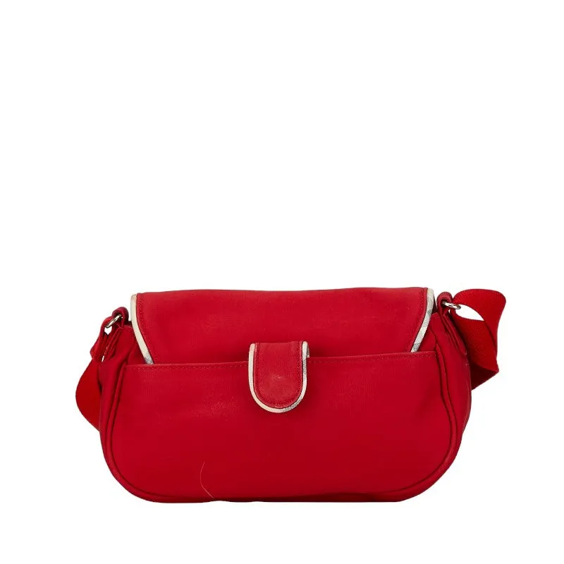 Burberry Nova Check Canvas Crossbody Shoulder Bag