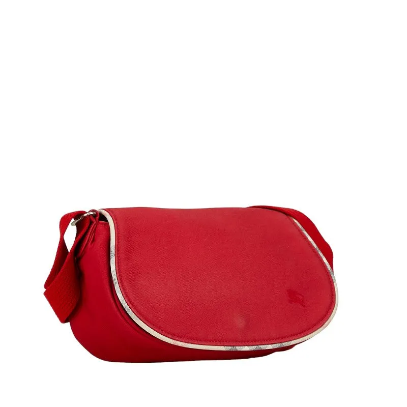 Burberry Nova Check Canvas Crossbody Shoulder Bag