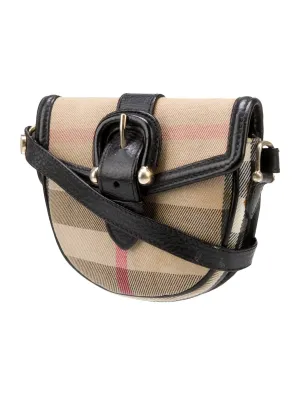 BURBERRY NOVA CHECK MINI CROSSBODY BAG