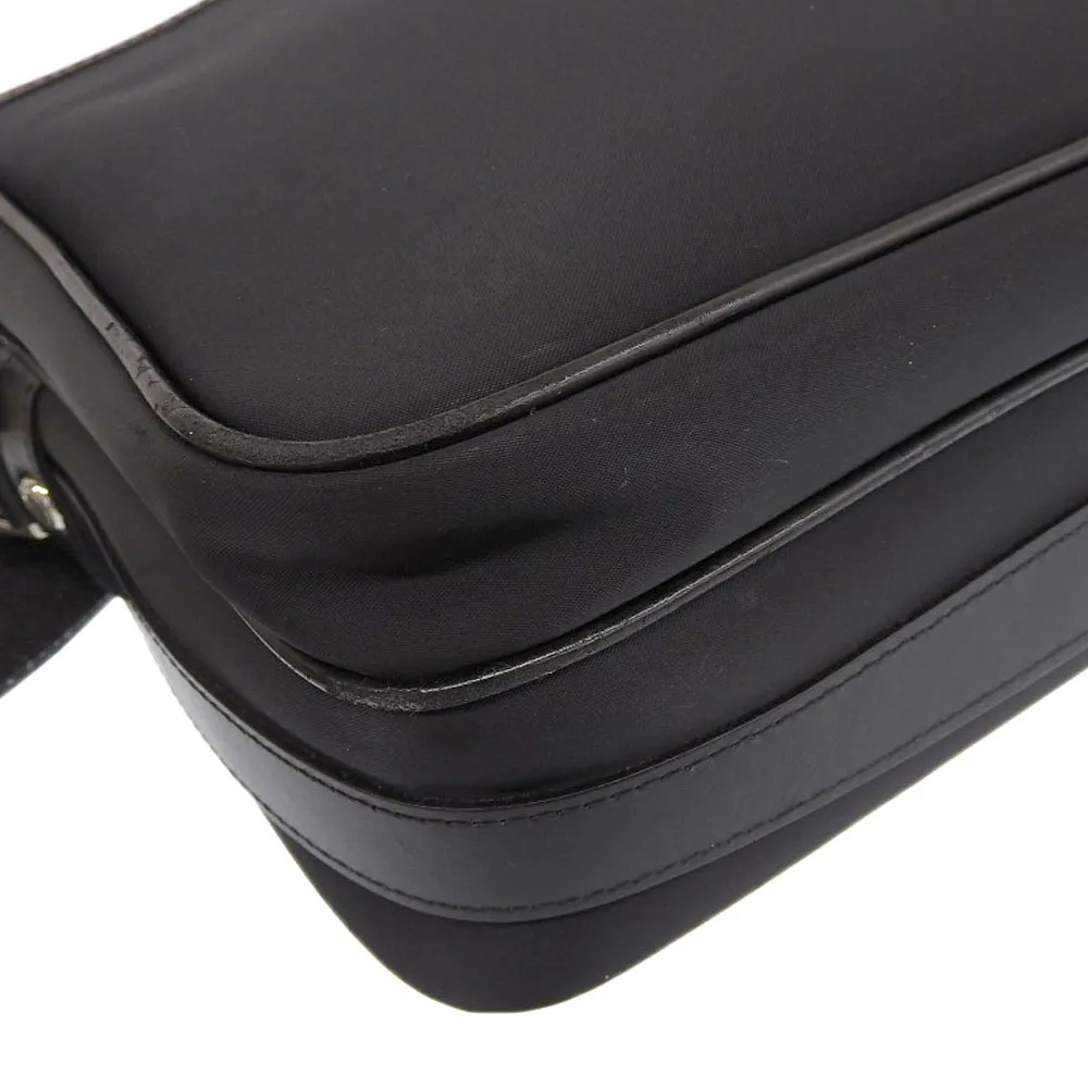 Burberry Nylon Shoulder Bag Black