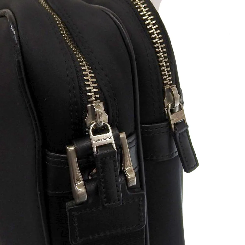 Burberry Nylon Shoulder Bag Black