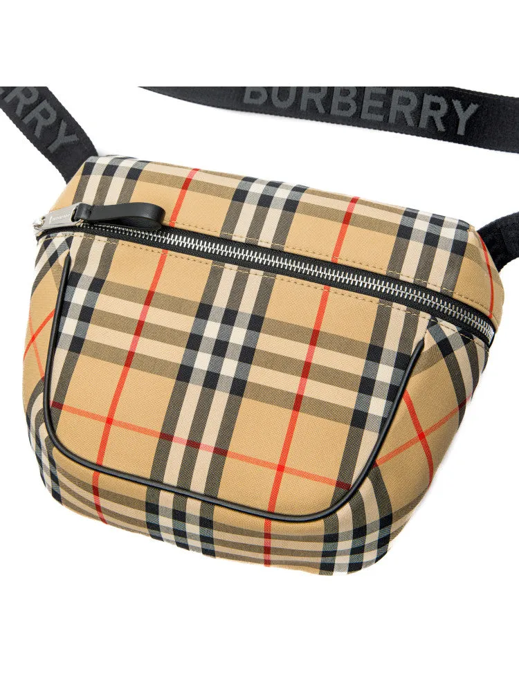 Burberry Vintage Check Bonded Cotton Crossbody Bag