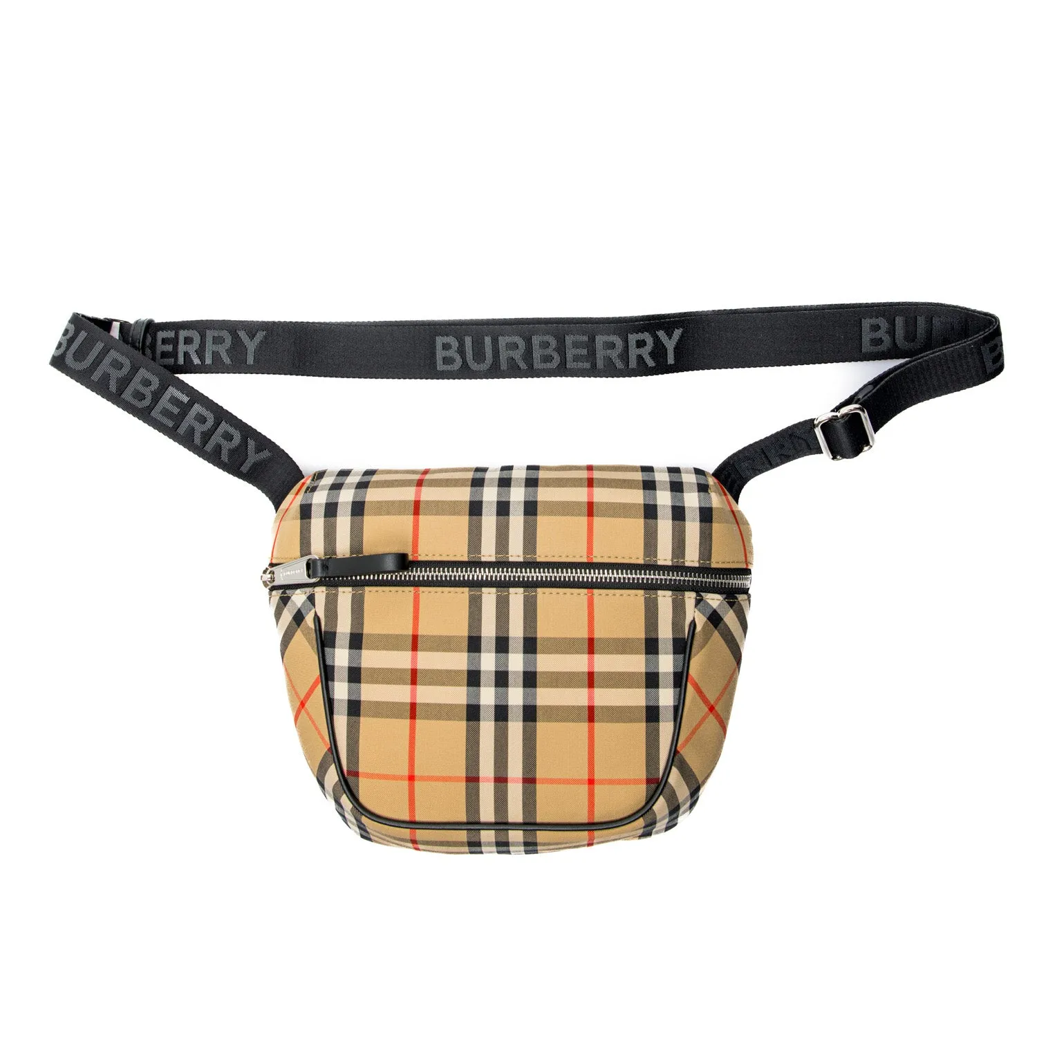 Burberry Vintage Check Bonded Cotton Crossbody Bag