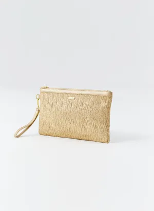 Capri Gold Clutch