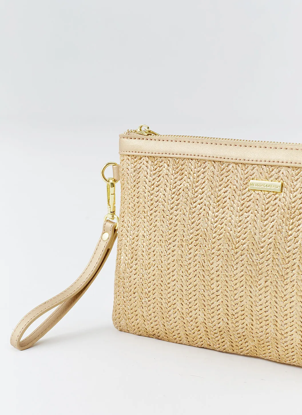 Capri Gold Clutch