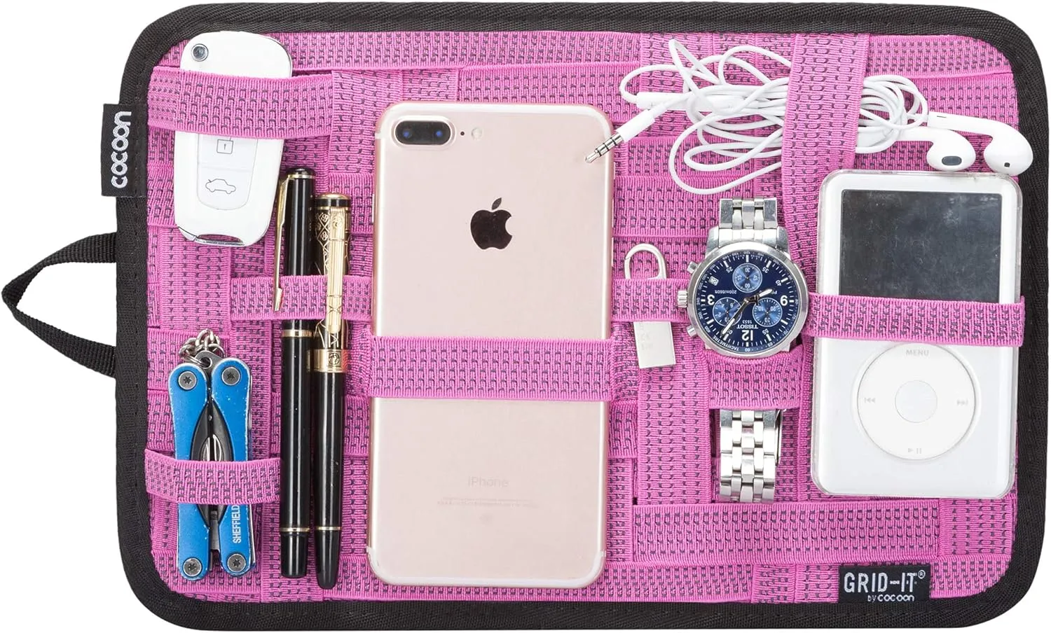 Cocoon CPG10PK GRID-IT! Accessory Organizer - Medium 12" x 8" (Pink)