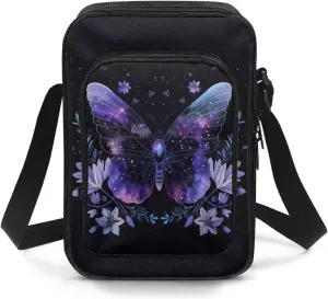 Cross-body Bag for Women Small Purse with Double Layer Zipper Pockets Shoulder Crossbody