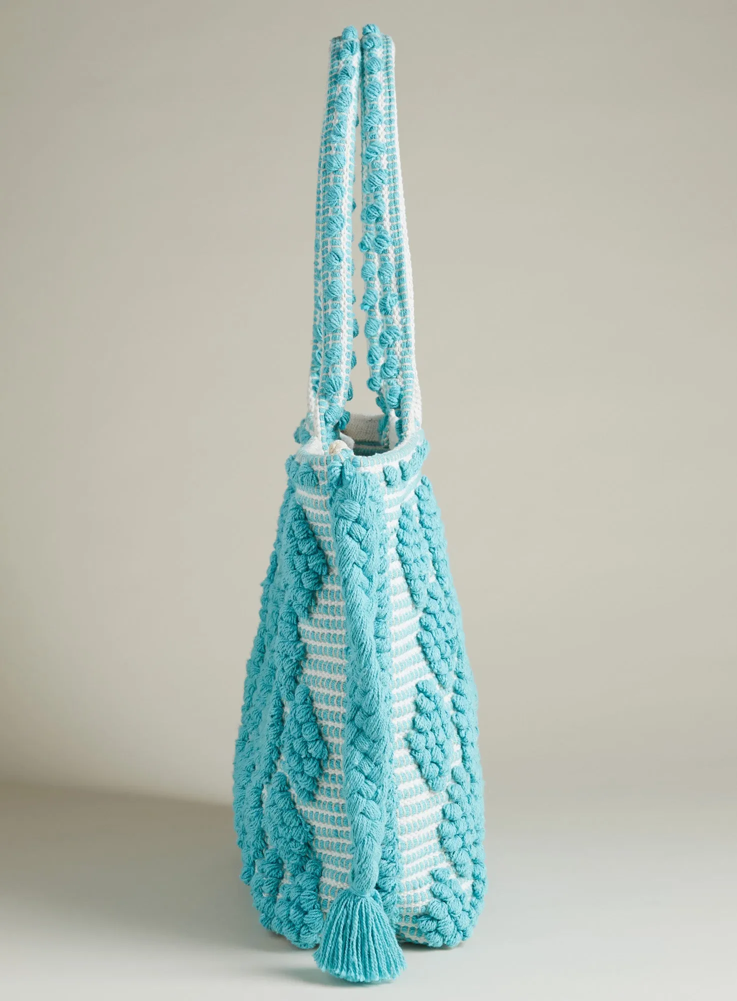 Diamond Dot Hand-loomed Carryall