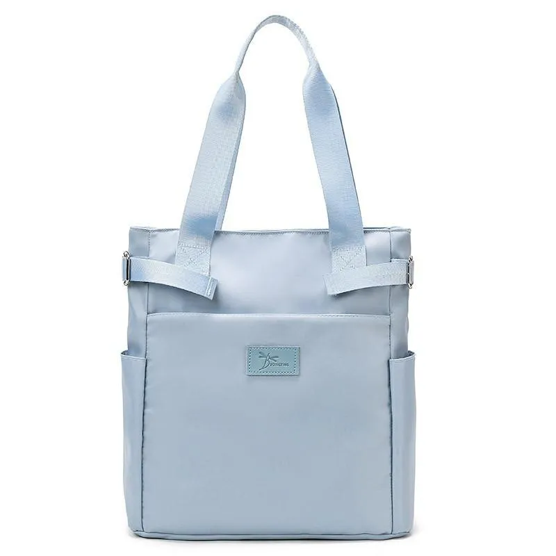 Fashion Women's Bag Travel Shoulder Bag Nylon Waterproof Sports Gym Fitness Handbags Large Capacity Shopper Bag