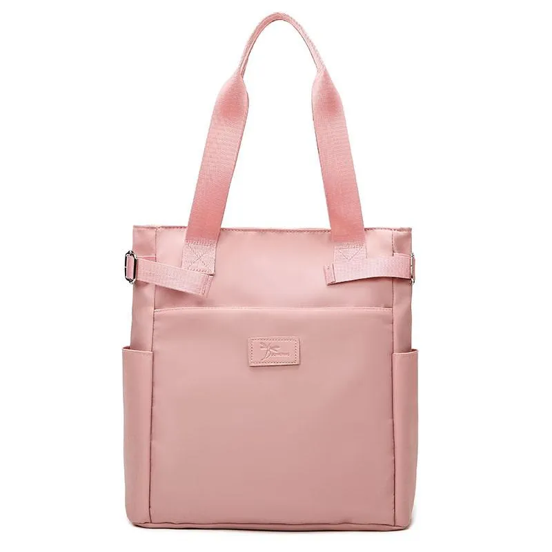 Fashion Women's Bag Travel Shoulder Bag Nylon Waterproof Sports Gym Fitness Handbags Large Capacity Shopper Bag