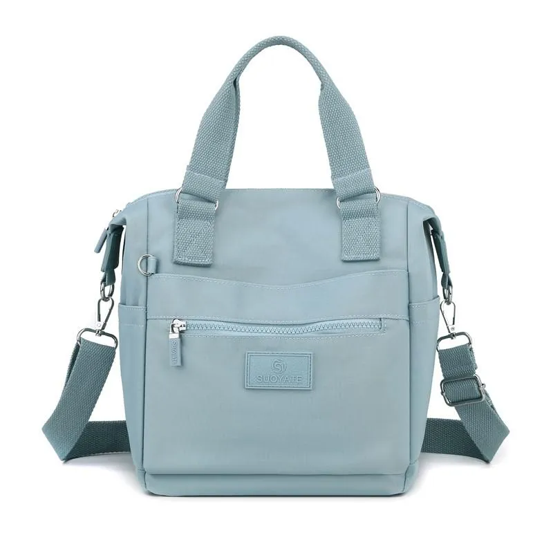 Fashion Women's Bag Trend 2021 Nylon Solid Color Messenger Bags Large Capacity Handbags Luxury Designer Shoulder Bags
