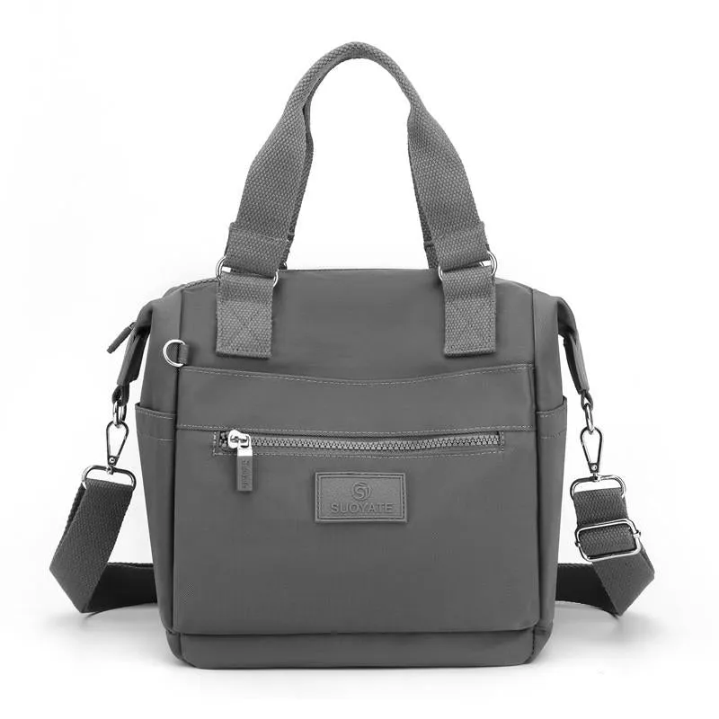 Fashion Women's Bag Trend 2021 Nylon Solid Color Messenger Bags Large Capacity Handbags Luxury Designer Shoulder Bags