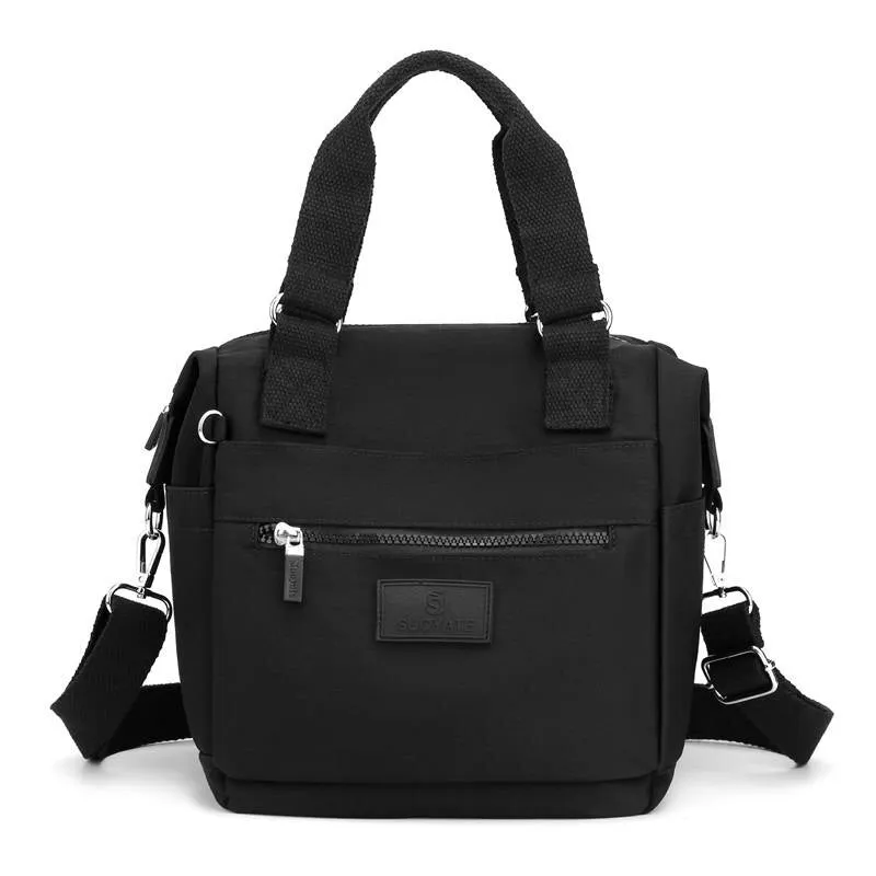 Fashion Women's Bag Trend 2021 Nylon Solid Color Messenger Bags Large Capacity Handbags Luxury Designer Shoulder Bags