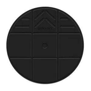 Foldable VR Mat for Meta Quest 3S/Quest 3/Oculus Quest 2/Pro/PSVR2/Carpet, VR Floor Mat for All VR Headsets, Non-slip, Soft, and Fatigue-resistant, Ensuring Free Exploration of The Metaverse (Black)
