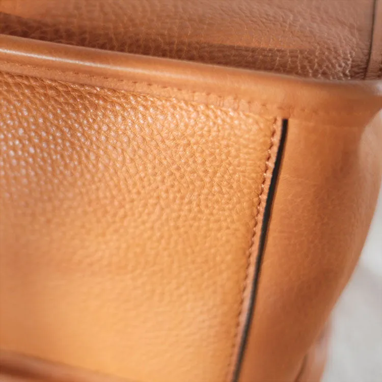 Foldable Women's Genuine Leather Crossbody Tote Handbags For Women