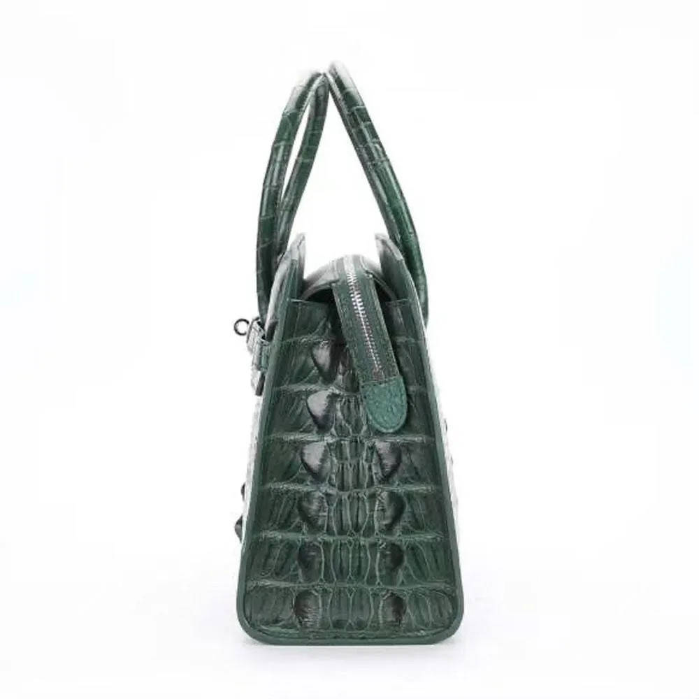 Genuine Crocodile Leather Womens Tote Shoulder Bags