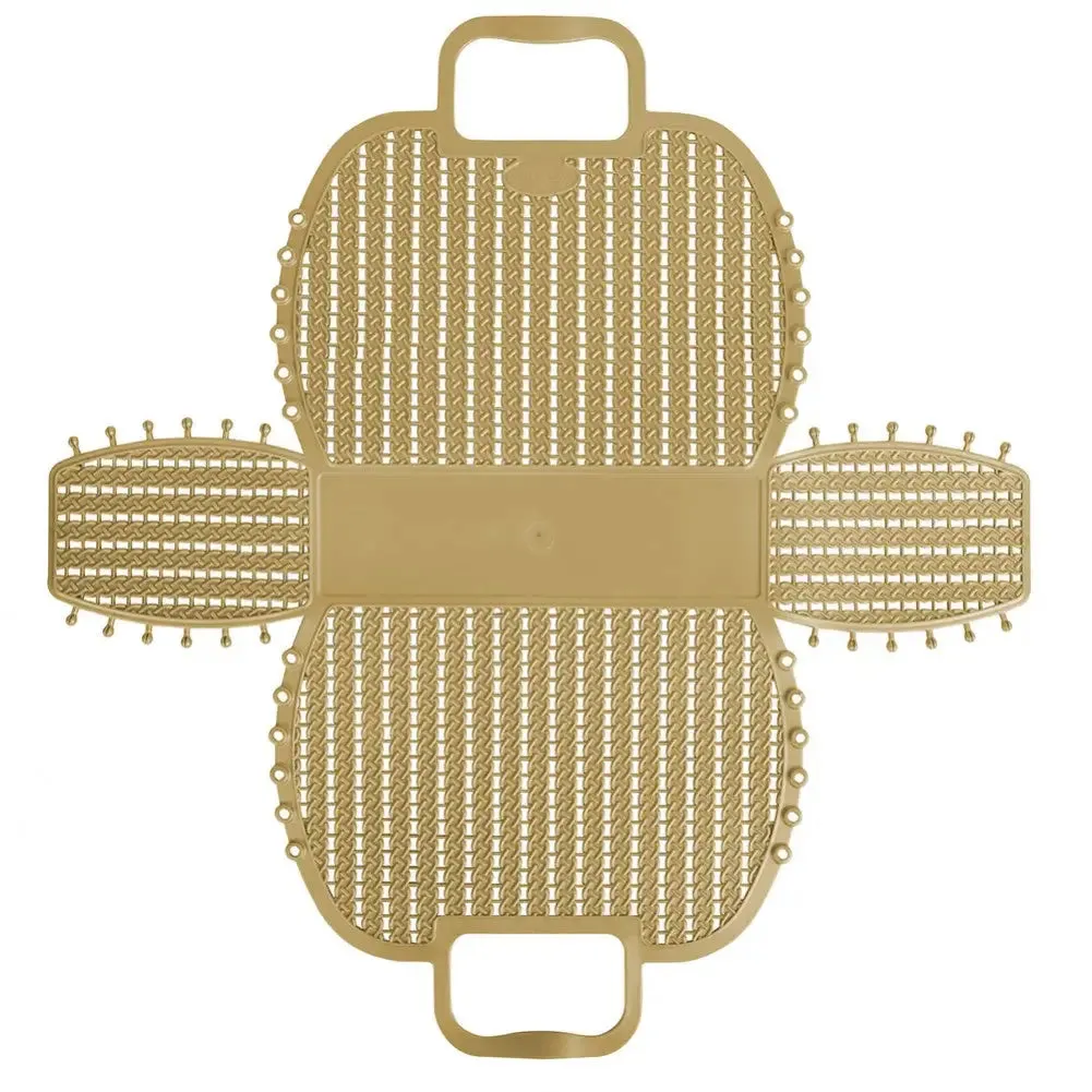 Gold Foldable Mini Plastic Women's Tote Bag