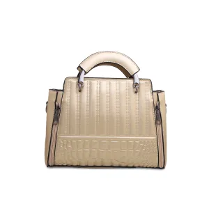 Golden Formal Hand Bag P35894