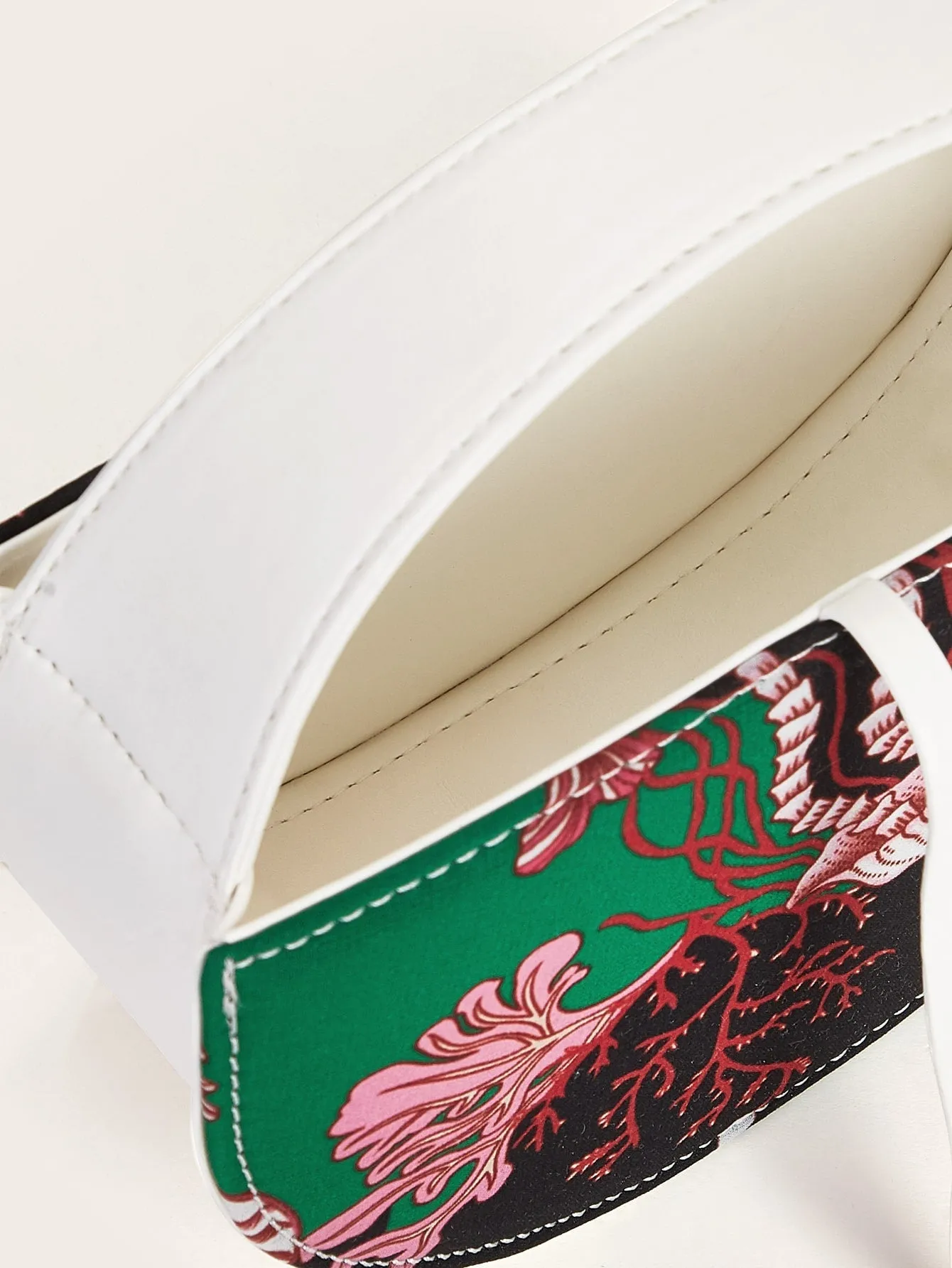 Graphic Satchel Bag