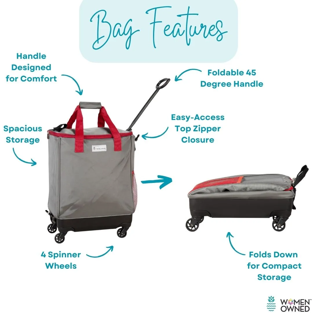Handy Sandy Travel Wagon Basic Grey