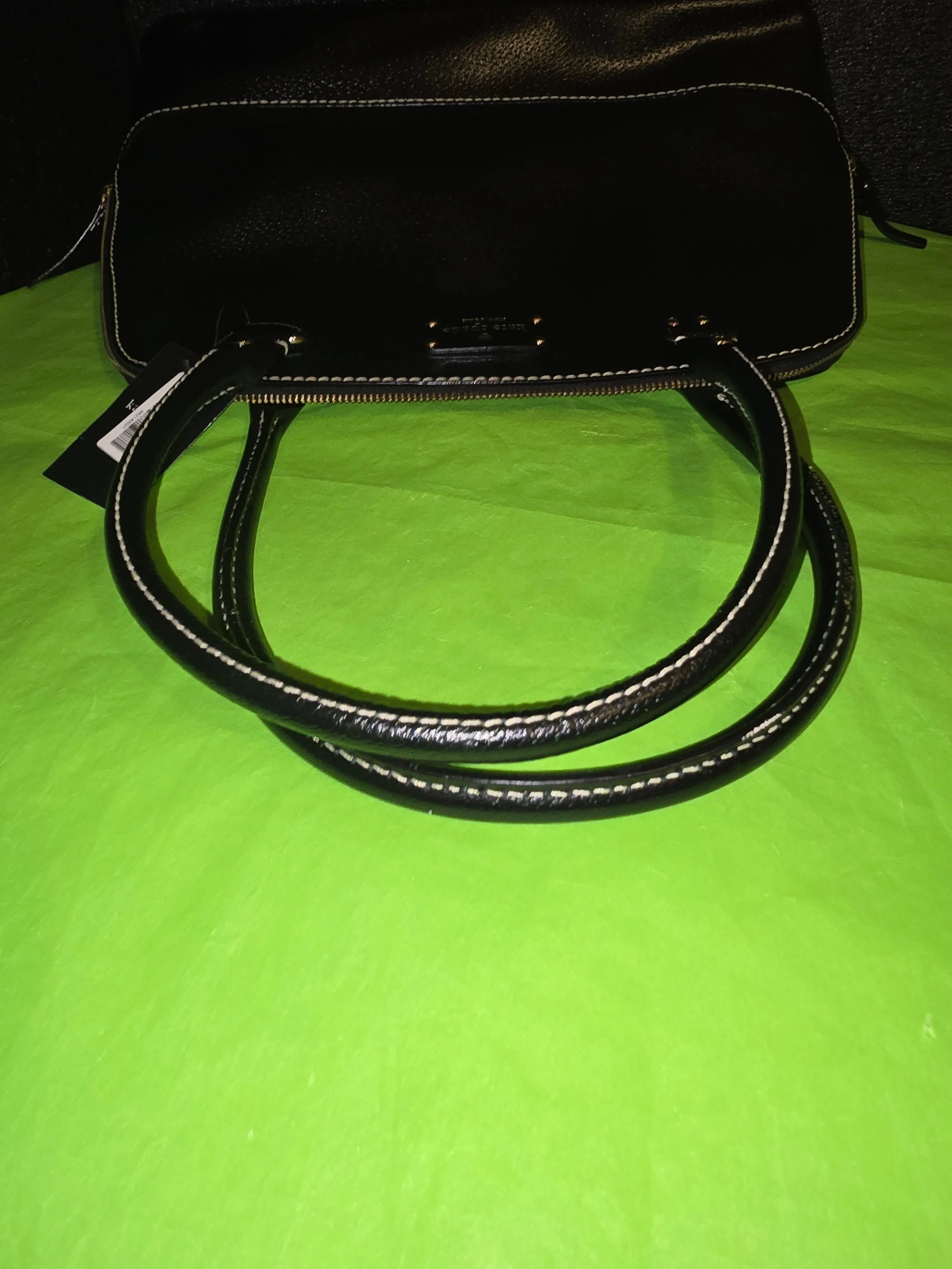 Kate Spade Wellesley Rachelle Black Satchel Shoulderbag Carryall with Match Wallet