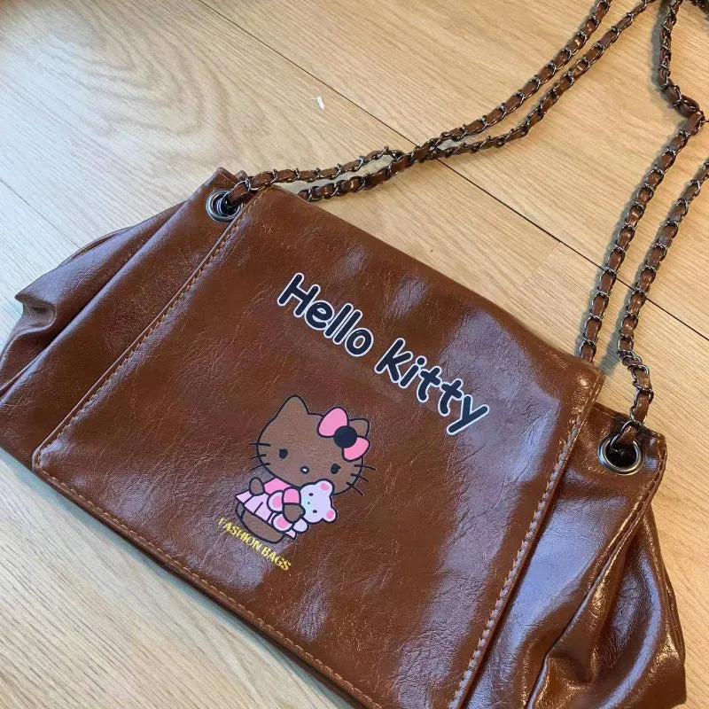 Kitty Leather Tote Bag KI295