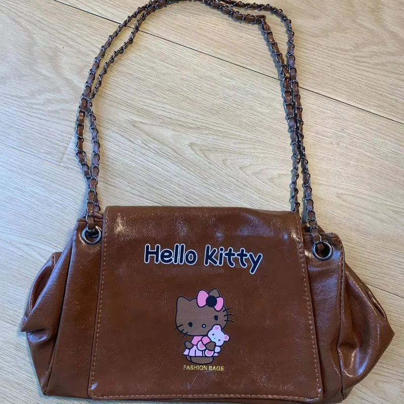 Kitty Leather Tote Bag KI295