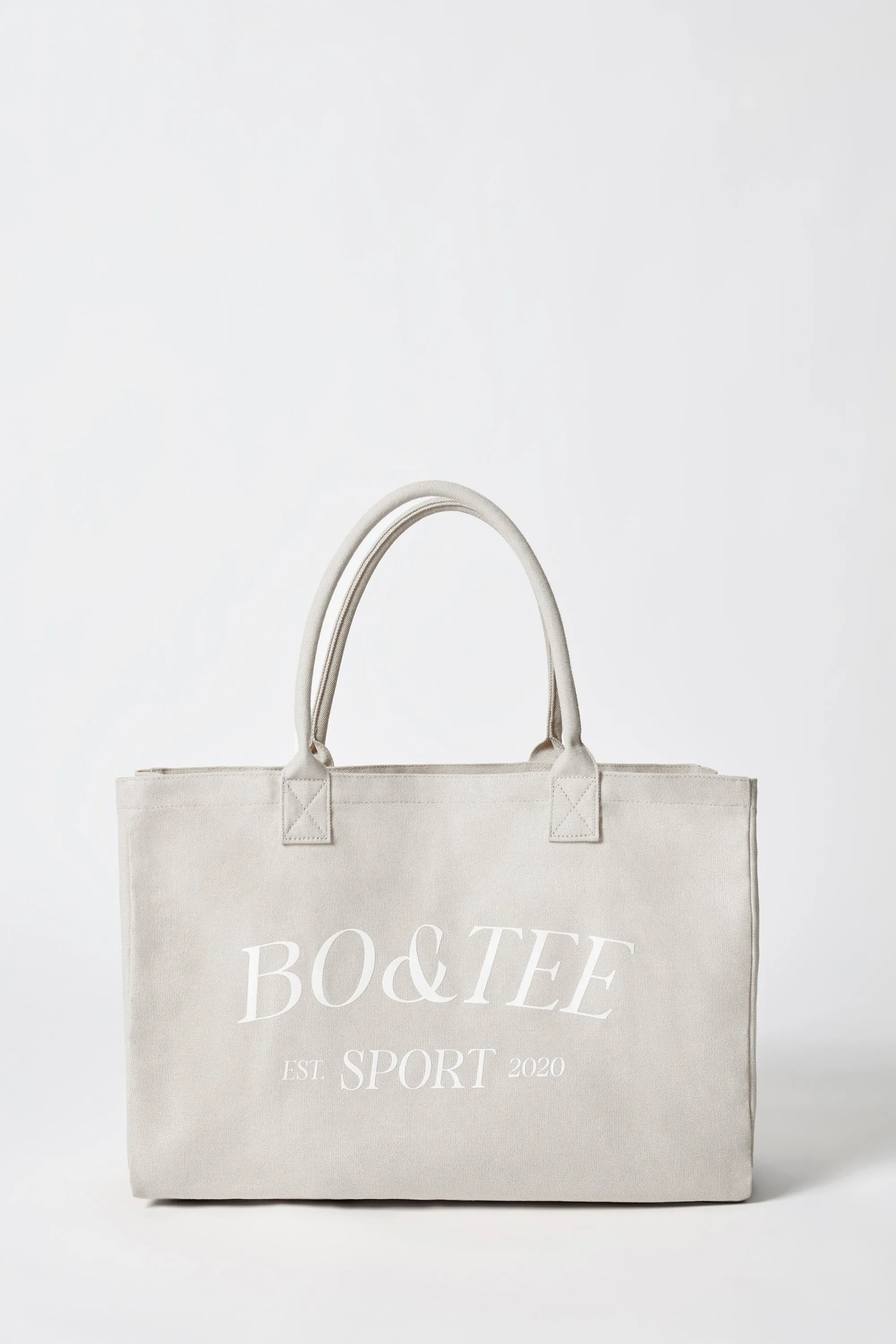 Large Canvas Tote Bag in Vintage Grey