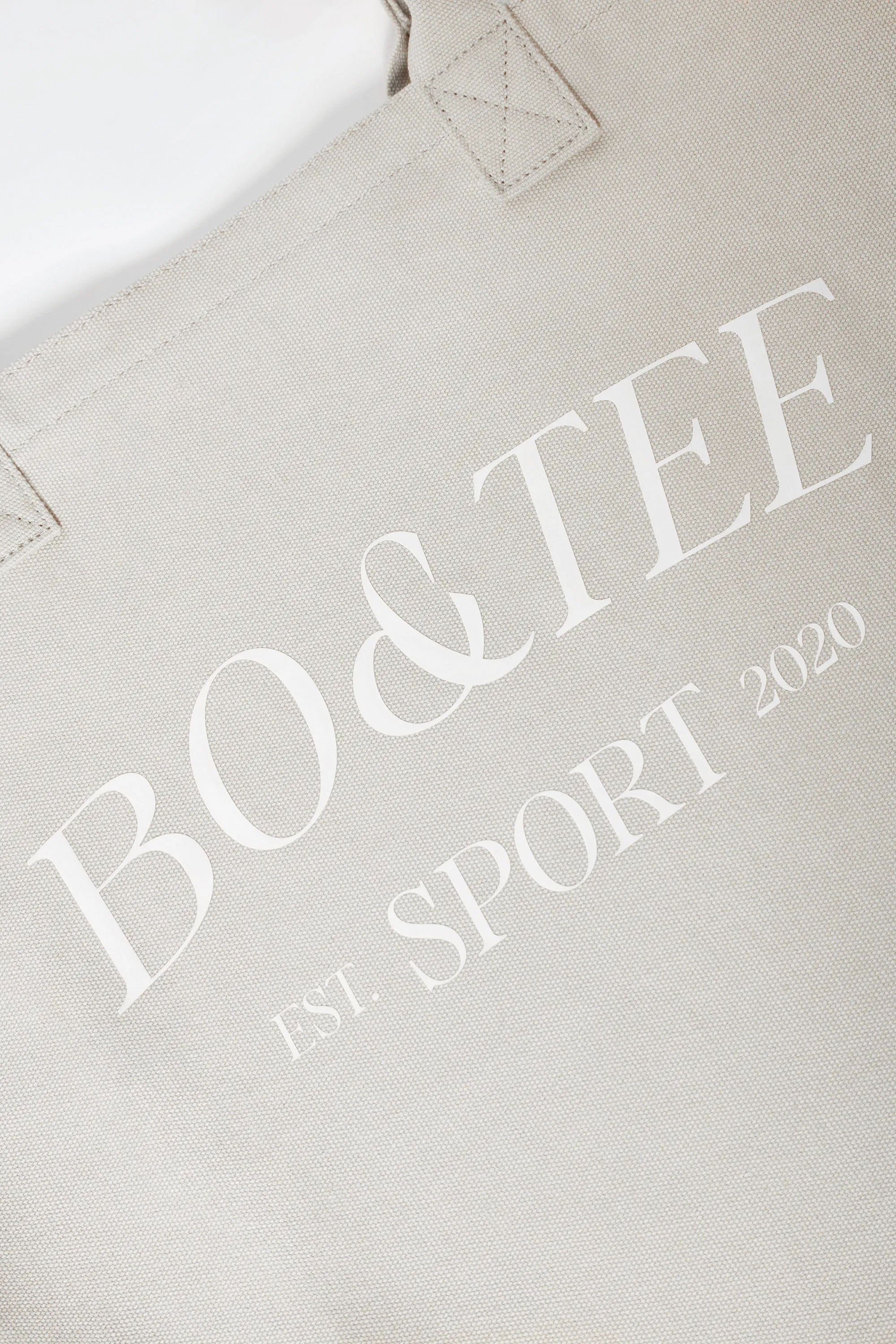 Large Canvas Tote Bag in Vintage Grey