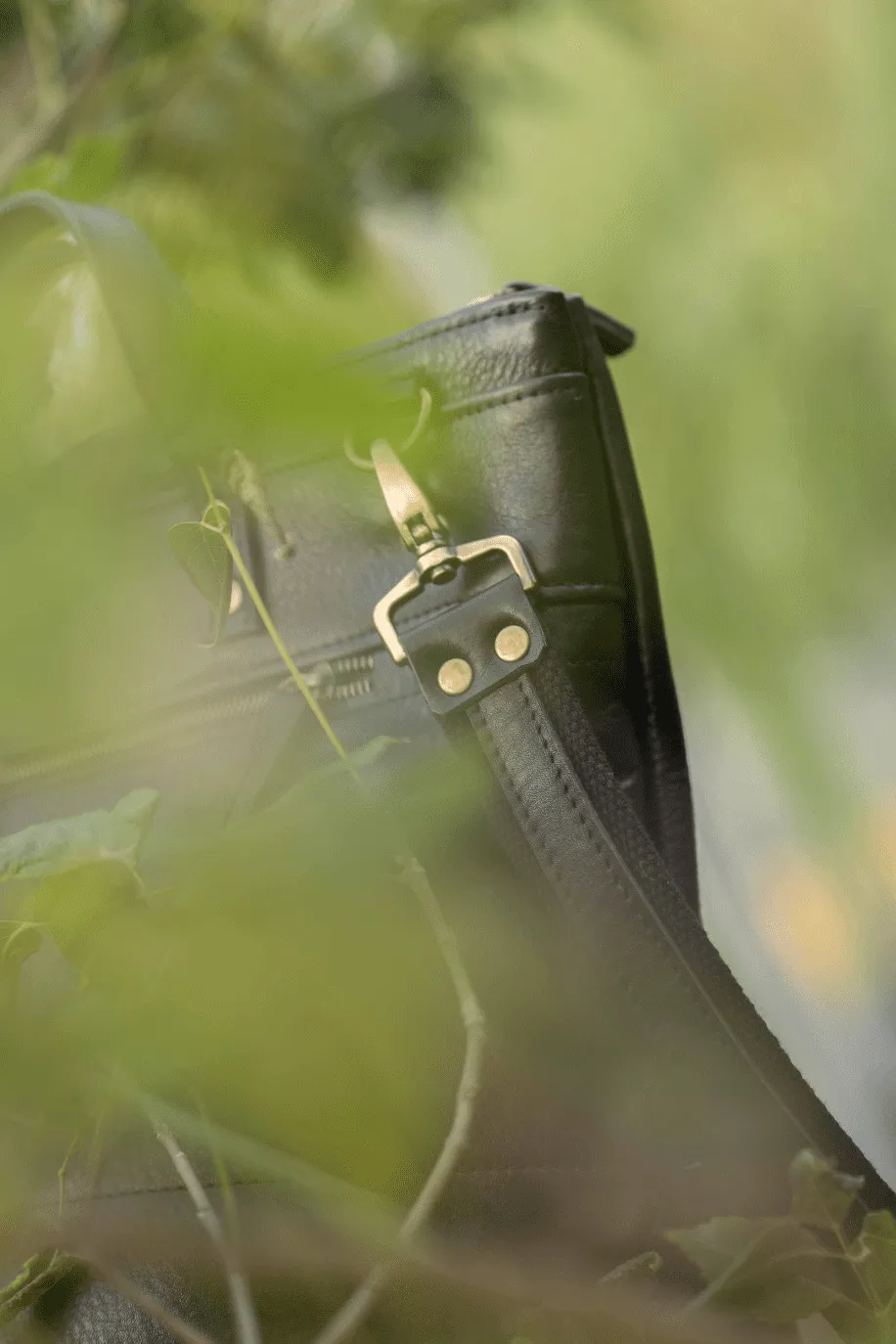 Leather tote bag - Ceibo L briefcase