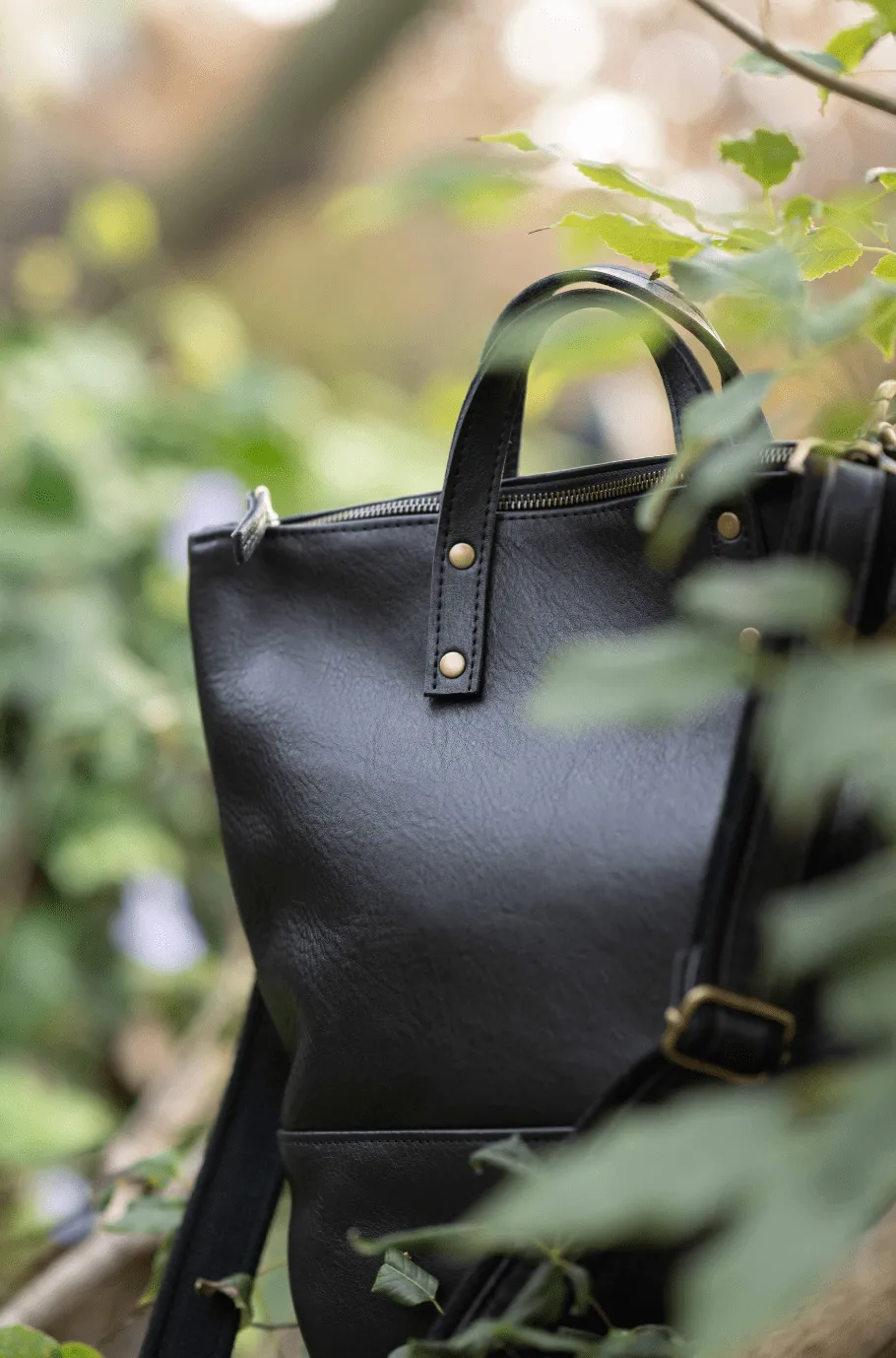 Leather tote bag - Ceibo L briefcase