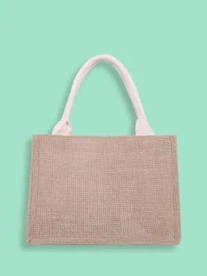 Minimalist Two Tone Satchel Bag