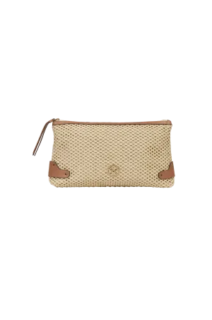 Natasha Necessaire Clutch - Off White