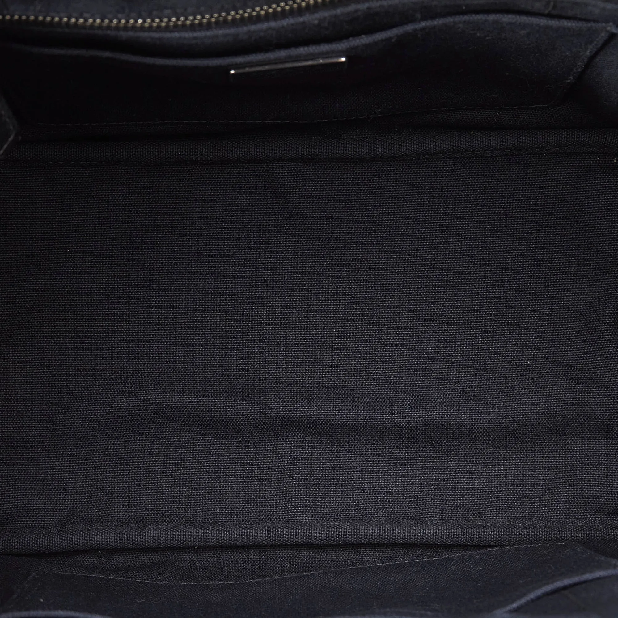 PRADA Mini Canapa Convertible Canvas and Feather Tote Satchel