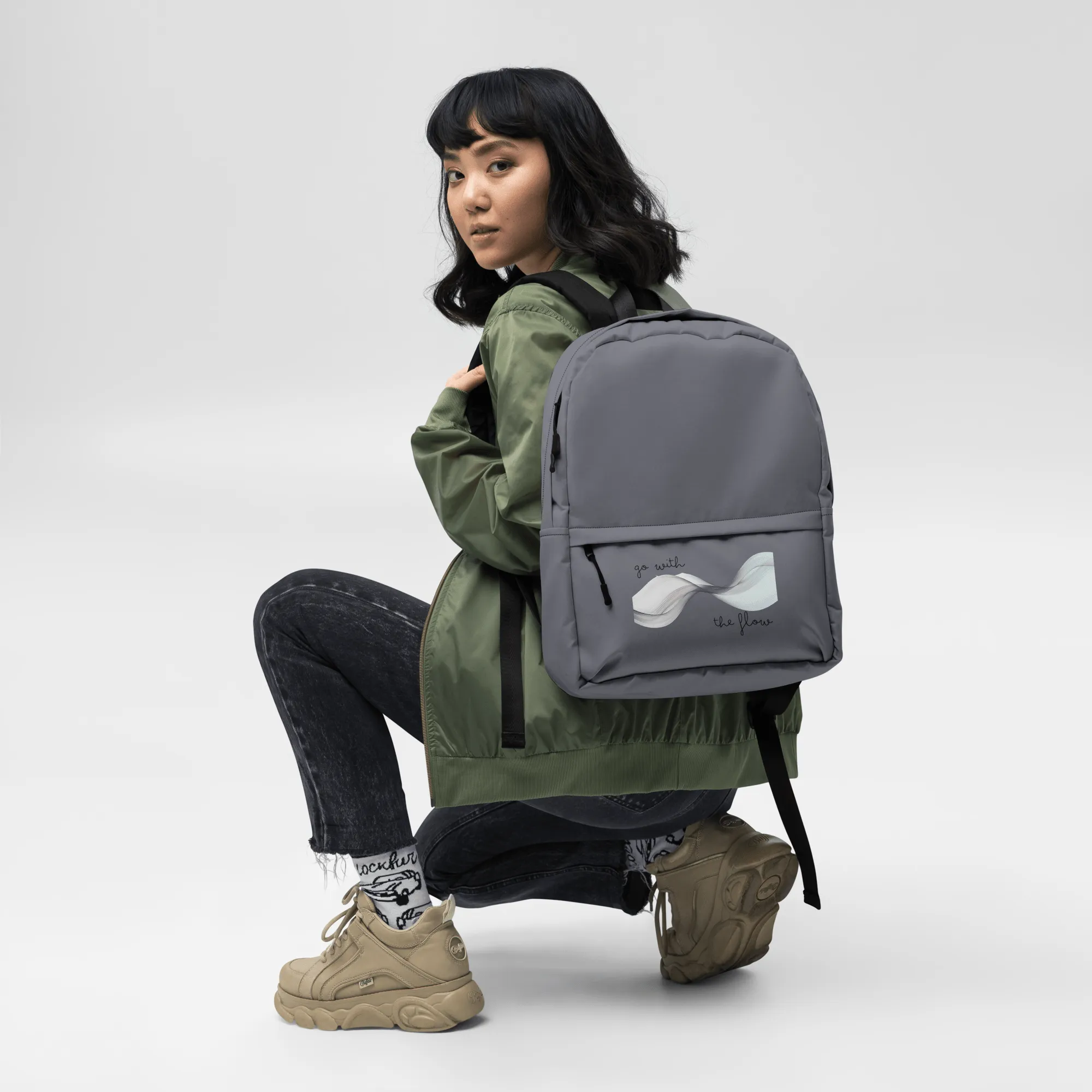 Rucksack Flow – Wasserdicht, Leicht & Geräumig für Alltag & Sport