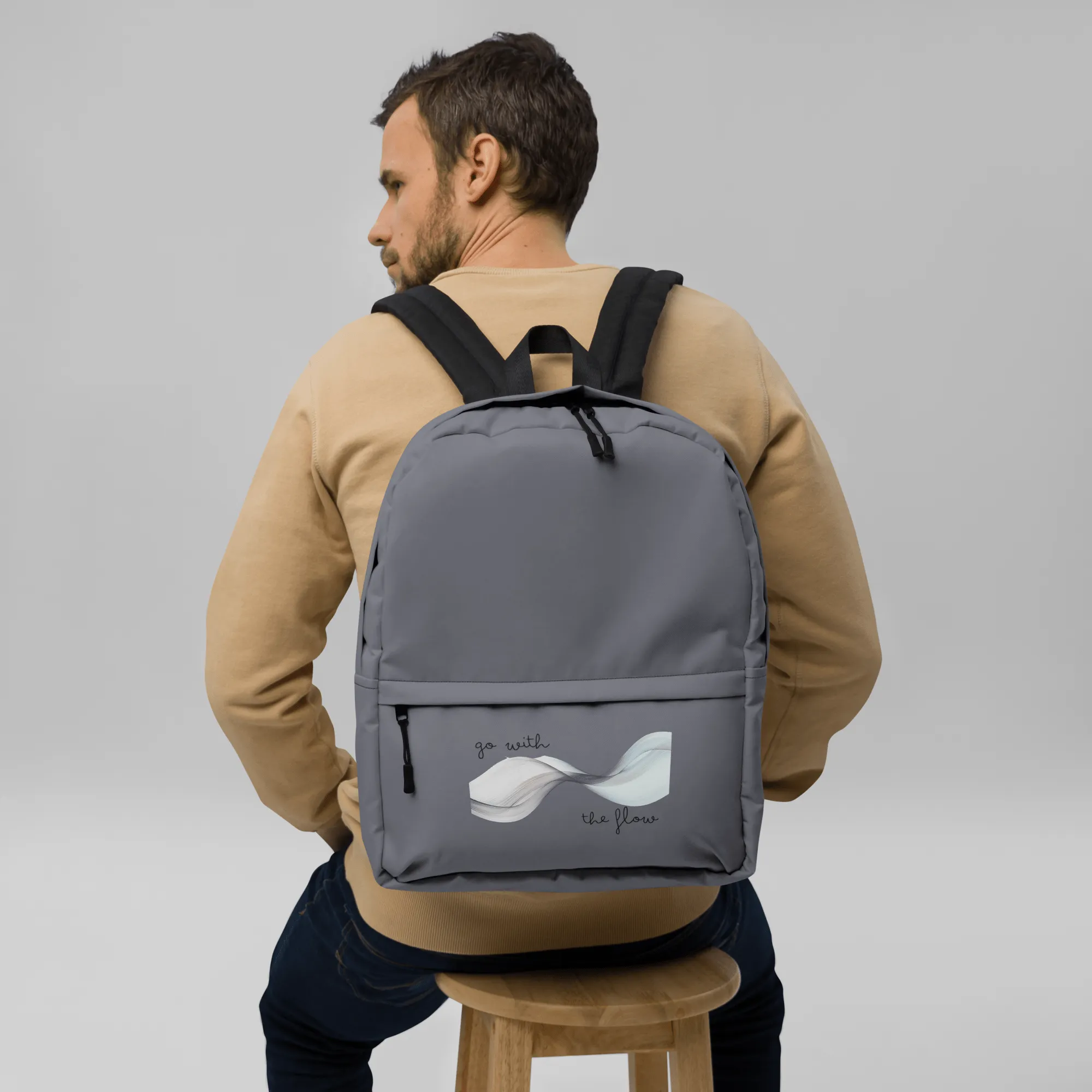 Rucksack Flow – Wasserdicht, Leicht & Geräumig für Alltag & Sport