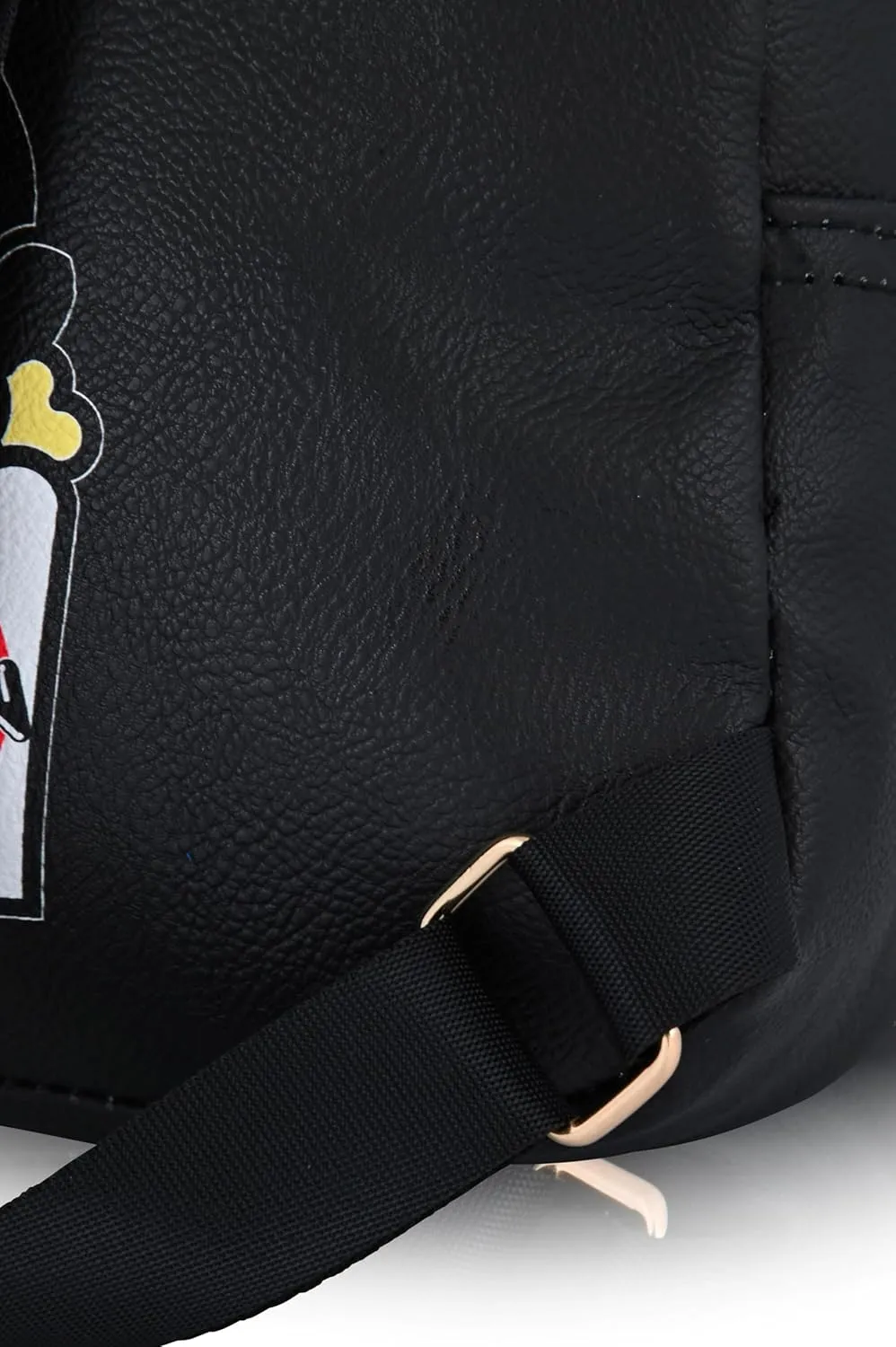Sanrio Hello Kitty and Friends Badtz-Maru Backpack | Cute PU Leather 10" Mini Backpack Purse for Women, Men, Unisex | Shoulder Bag and Accessories