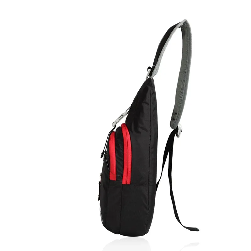 Sidiou Group Outdoor Sport Bag Crossbody Pack Chest Shoulder Sling Backpack Lightweight Pouch