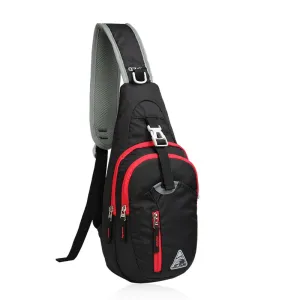 Sidiou Group Outdoor Sport Bag Crossbody Pack Chest Shoulder Sling Backpack Lightweight Pouch