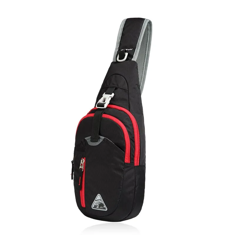 Sidiou Group Outdoor Sport Bag Crossbody Pack Chest Shoulder Sling Backpack Lightweight Pouch