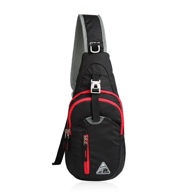 Sidiou Group Outdoor Sport Bag Crossbody Pack Chest Shoulder Sling Backpack Lightweight Pouch