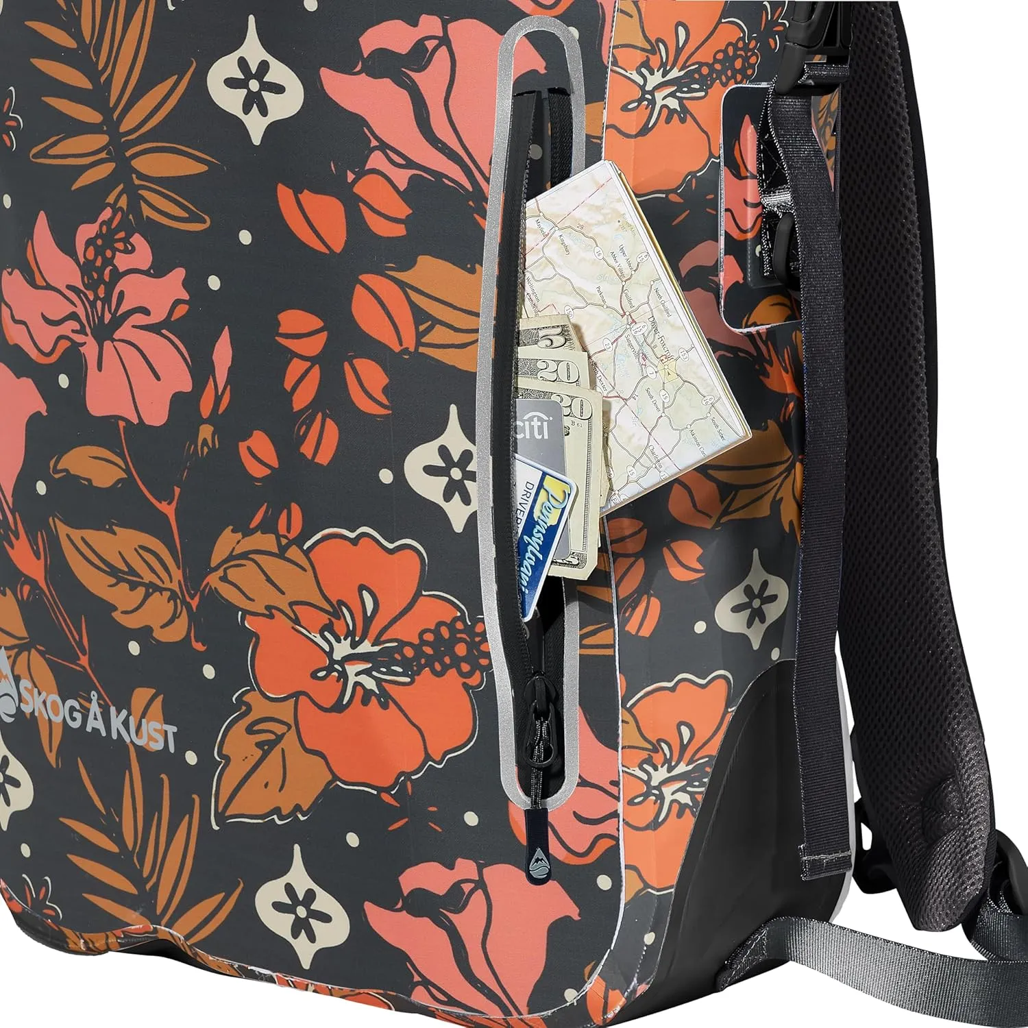 Skog  Kust BackSak Heavy Duty Waterproof Backpack - Gear Bag for Sports, Travel, & More - 25 & 35 Liter Sizes